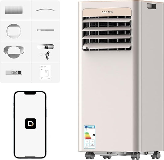 P-Wind10 9000 BTU Climatiseur portable 3-en-1